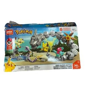 MEGA Construx RARE Pokemon Onix Super Battle - 745 PCS - FVR55 - 2018